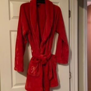 Victoria Secret Red Bath Robe